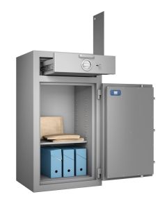 Coffre de dépôt de fonds - Classe 3 - Serrure à clés A2P - HARTMANN Zephir Dépôt 1003