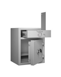 Coffre de dépôt de fonds - Classe 3 - Serrure électronique - HARTMANN Zephir Dépôt 1403