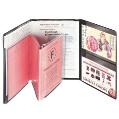 Pochette de protection 145 x 95 mm OXFORD Triple image