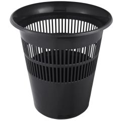 Poubelle Plastique de 11,5 litres - Graphite KEEEPER Jasper