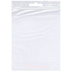 Lot de 100 Sachets d'emballage avec fermeture à pression - 80 x 120 mm : DM FOLIEN Photo