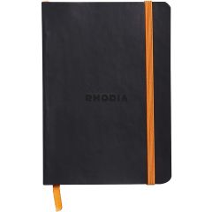 Carnet de Notes RHODIARAMA - Pages lignées A5 - Noir : RHODIA Visuel