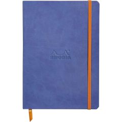 RHODIA : Carnet ligné RHODIARAMA A5 Bleu 117408C