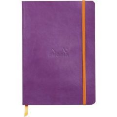 Carnet de Notes RHODIARAMA - Pages lignées A5 - Violet : RHODIA Modèle