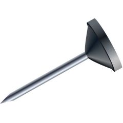 EXACOMPTA : Epingles unies à tête plate - Noir : 14501E photo