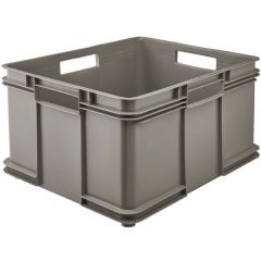 Bac de rangement Euro-Box XXL - 54 litres - Gris pierre : KEEEPER Bruno
