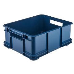 Bac de rangement Euro-Box L - 20 litres - Bleu : KEEEPER Bruno
