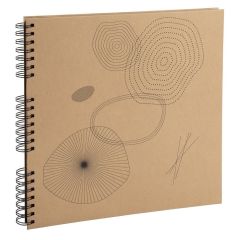 Photo Album photos à spirales - 320 x 320 mm - 360 photos - Brun EXACOMPTA Eterneco