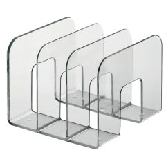 Porte-revues 3 compartiments - Transparent - DURABLE Trend Image