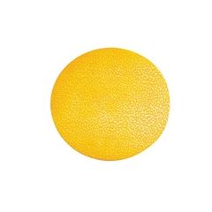 Photo Marquage adhésif de zone de danger - Rond - Jaune DURABLE Lot de 10