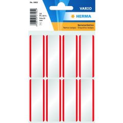 HERMA : Lot de 16 badges adhésifs pour textile 1902
