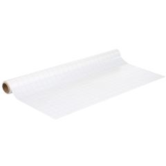 Rouleau blanc quadrillé électrostatique 600 x 800 mm NOBO