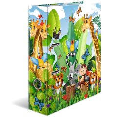 Classeur à 2 anneaux - Dos de 70 mm - Jungle : HERMA Ecole maternelle image