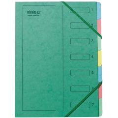 Trieur de 7 compartiments - Vert : EXTENDOS Visuel
