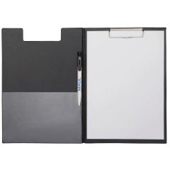 Porte Bloc Chemise A4 avec Pince Noir MAUL 23392-90