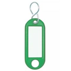Lot de 10 Porte-clés - Blanc - Crochet en S WEDO