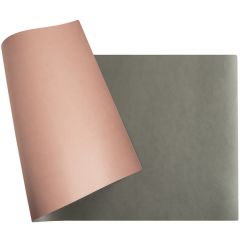 Sous-mains Bicolore - 400 x 800 mm - Nude/Gris : EXACOMPTA Home Office image