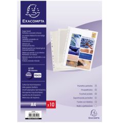 3195E Pochettes perforées Exacompta A4 vertical