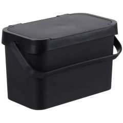 Poubelle bio avec couvercle - 5 litres Blanc KEEEPER Collect Biowaste