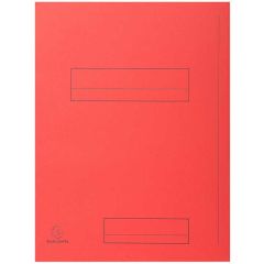 Lot de 50 Chemises rigides imprimées - Rouge EXACOMPTA Super 210 Image