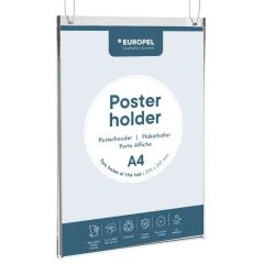 Porte Affiche à suspendre - A4 : EUROPEL image