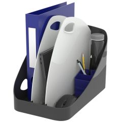 Rangement de bureau flexible - Noir/Gris : EXACOMPTA Flex Box Office image