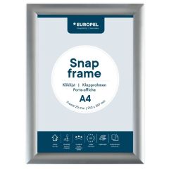 Cadre Porte affiche - A4 - Argent : EUROPEL image
