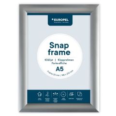 Cadre Porte affiche - A5 - Argent : EUROPEL image