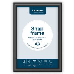 Cadre Porte affiche - A3 - Noir : EUROPEL image
