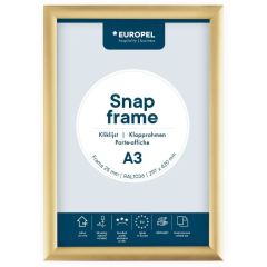 Cadre Porte affiche - A3 - Or : EUROPEL image