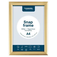 Cadre Porte affiche - A4 - Or : EUROPEL image