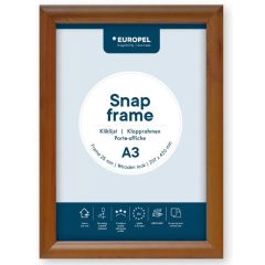 Cadre Porte affiche - A3 - Bois : EUROPEL image