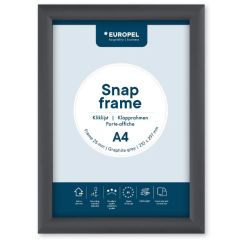 Cadre Porte affiche - A4 - Gris graphite : EUROPEL image