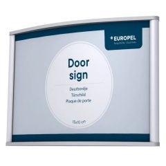 Plaque de Porte - 150 x 100 mm - Argent : EUROPEL image