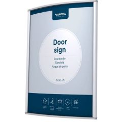 Plaque de Porte - 150 x 200 mm - Argent : EUROPEL image