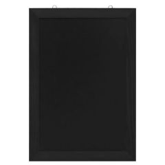 Ardoise avec cadre en bois - Noir - 420 x 600 mm : EUROPEL image