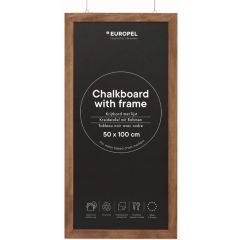 Ardoise avec cadre en bois - Naturel - 500 x 1000 mm : EUROPEL image