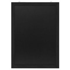 Ardoise avec cadre en bois - Noir - 600 x 840 mm : EUROPEL image
