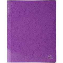 EXACOMPTA 380812B : Chemises à lamelles - Violet Iderama