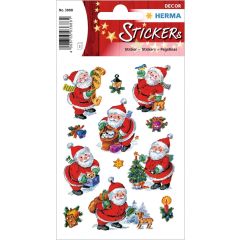 Autocollants de Noël - Saint-Nicolas Amusant : HERMA Image