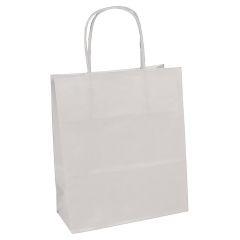 Sac en papier - 160 x 80 x 210 mm - Blanc CLAIREFONTAINE Lot de 25 visuel