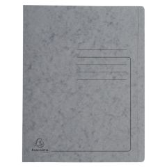 Chemise à lamelle imprimée A4 - Gris : EXACOMPTA image