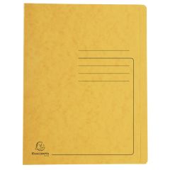 Chemise à lamelle imprimée A4 - Jaune : EXACOMPTA image