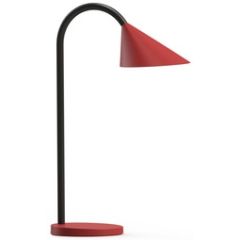 Lampe de bureau LED à basse consommation - Rouge/Noir : UNILUX Sol (400077406)