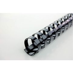 Baguettes de 21 anneaux - 16 mm - Noir : GBC Lot de 100
