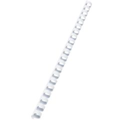 Baguettes de 21 anneaux - 16 mm - Rouge : GBC Lot de 100