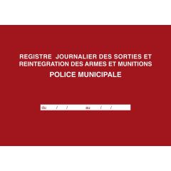Registre des armes et munitions Police municipale : ELVE 45004