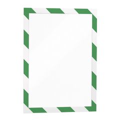 Photo DURABLE 4944-131 Cadres d'affichage magnétiques adhésif - A4 - Vert/Blanc