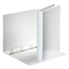 Classeur personnalisable 2 Pochettes - 4 anneaux 25 mm - Blanc ESSELTE Image