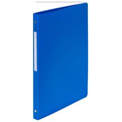 Exacompta 51192E : Classeur souple Bleu - 4 anneaux